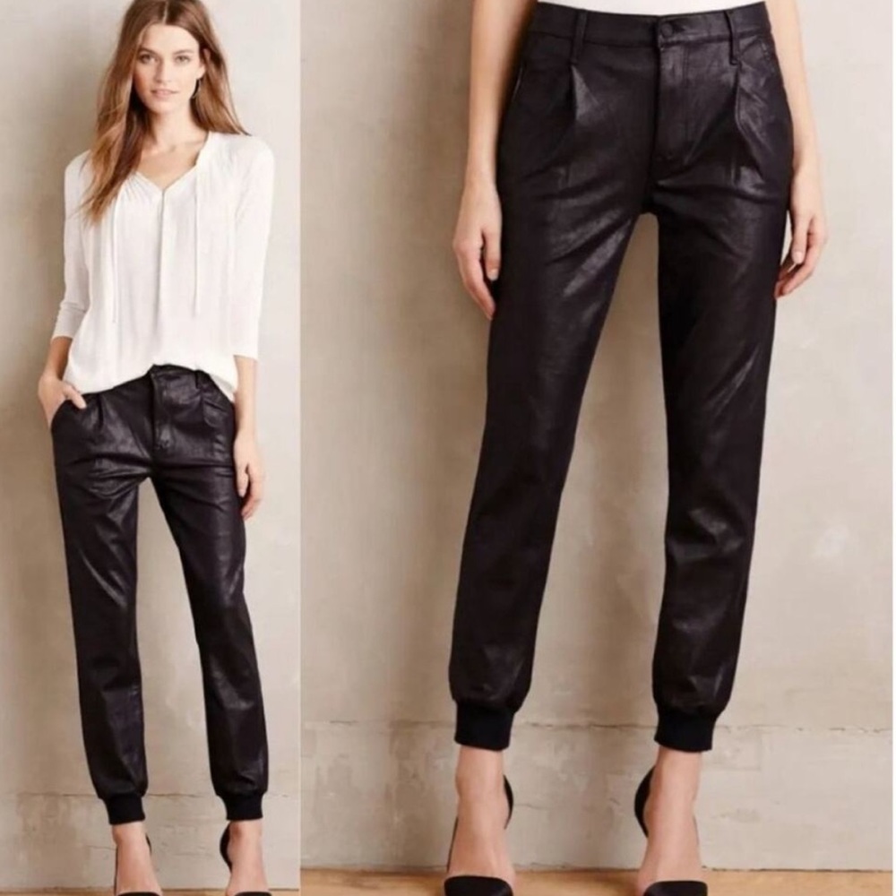 MOTHER Black Track Pants